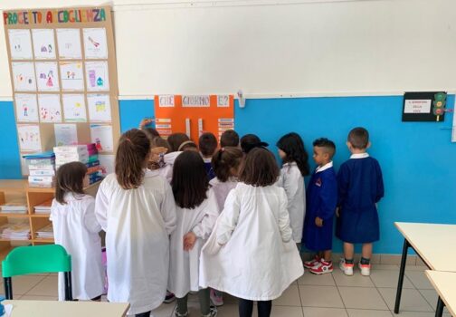 Progetto accoglienza, i bambini accolgono i futuri compagni!